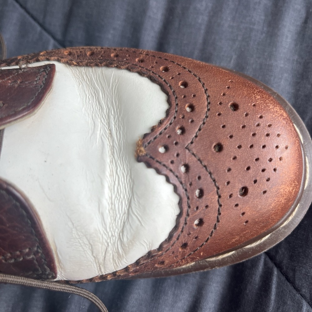 dr martens brown brogues, uk 4, us womens 6, - Picture 7 of 7